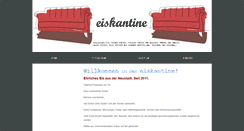 Desktop Screenshot of eiskantine.com